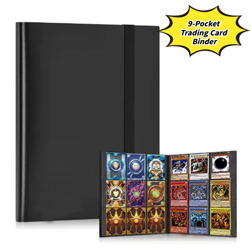 Trading Card Binder - Binder Kartu Perdagangan 9 Kantong Kapasitas