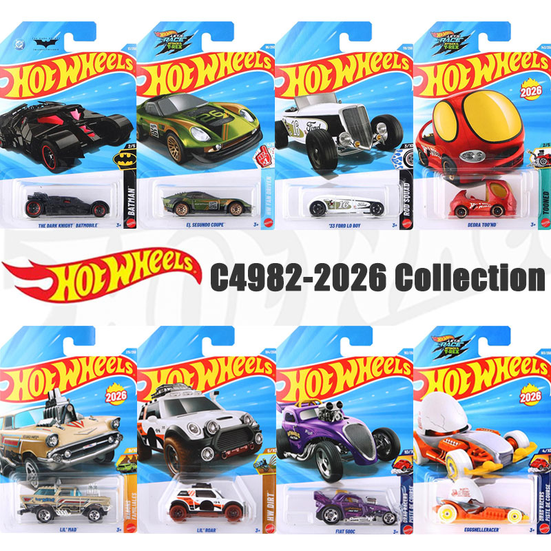 Die Cast Car 1 64 - Koleksi Hot Wheels C4982-2026, Model Mobil