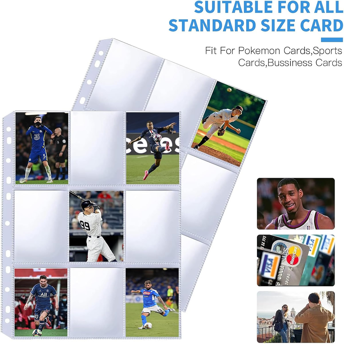 50 Paket 9 Kantong Pelindung K - Trading Card Binder ulasan dan harga